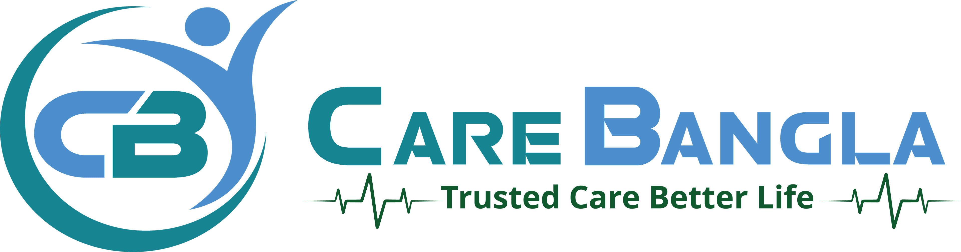 Care Bangla logo featuring a colorful healthcare emblem and the company name.