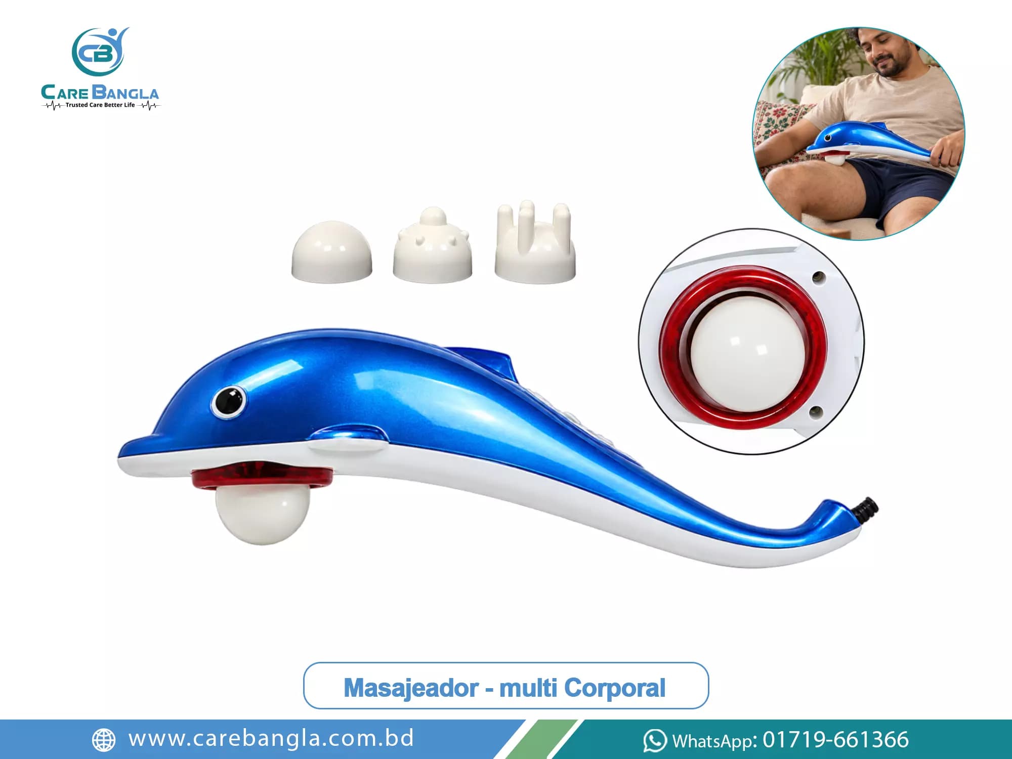 Dolphin Infrared Body Massager Price in Bangladesh — photo 2