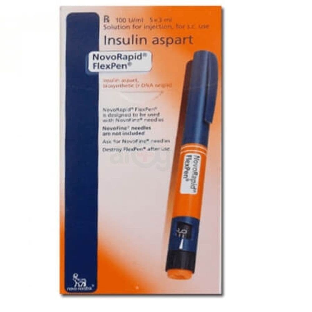 NovoRapid FlexPen Price in Bangladesh NovoRapid FlexPen Price in Bangladesh — NovoRapid FlexPen prefilled insulin aspart pen, 100 units per ml, in its carton