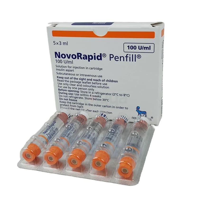 NovoRapid Penfill Price in Bangladesh NovoRapid Penfill Price in Bangladesh — NovoRapid Penfill 3 ml insulin aspart cartridges, 100 units per ml, with the carton