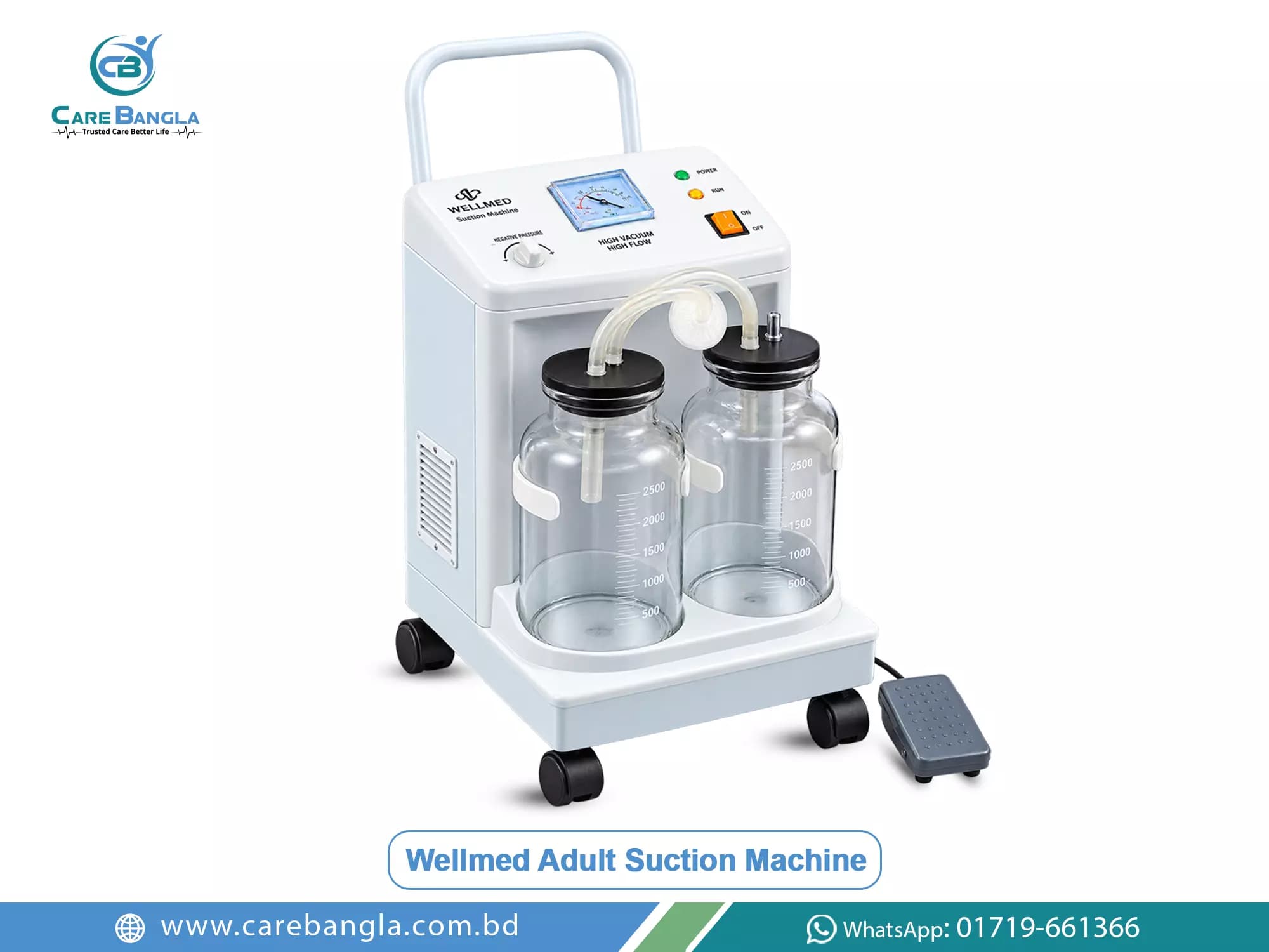 Wellmed Adult Suction Machine Price in Bangladesh — photo 1