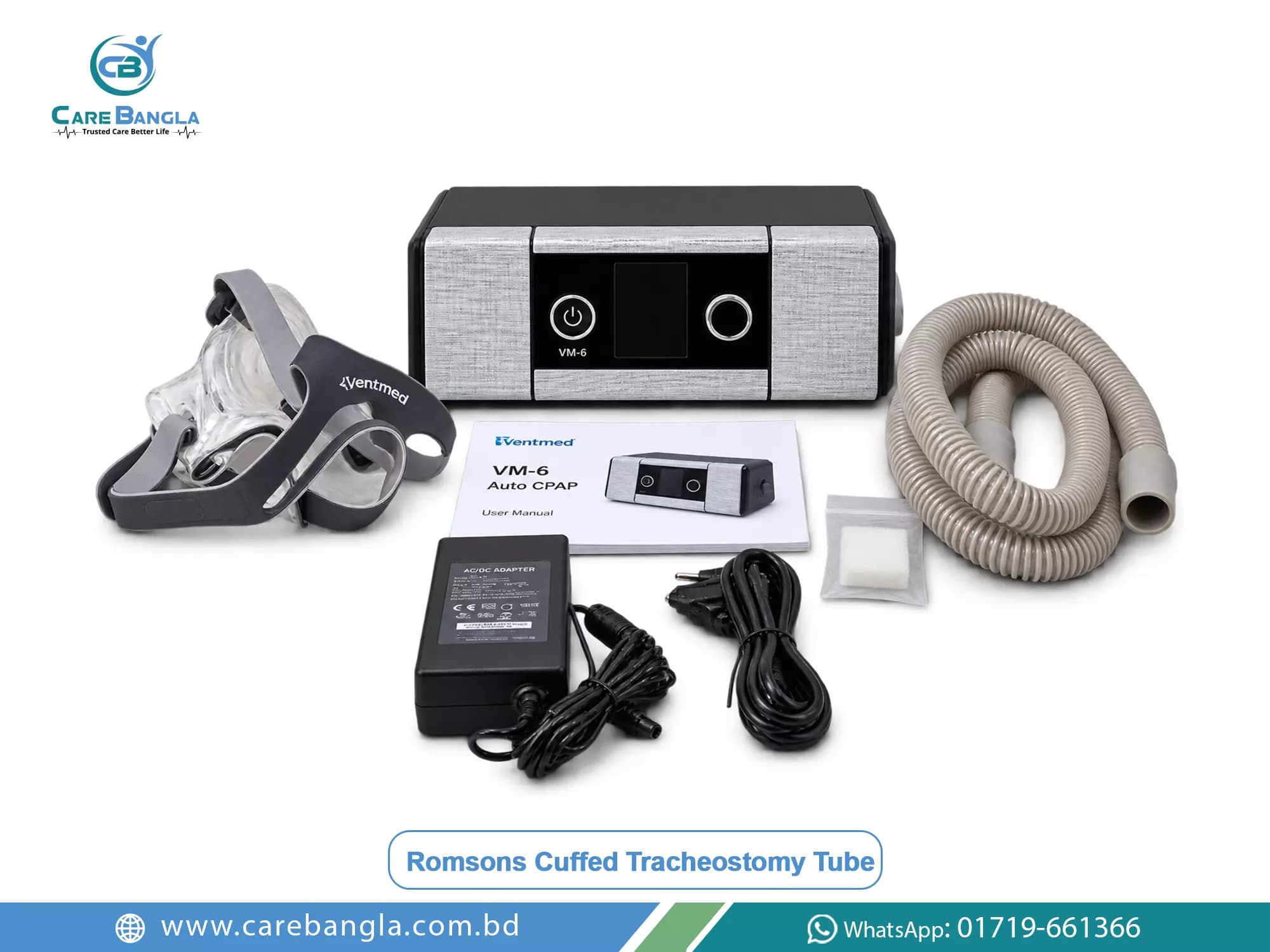 Ventmed VM-6 Auto CPAP Machine Price in Bangladesh — photo 2