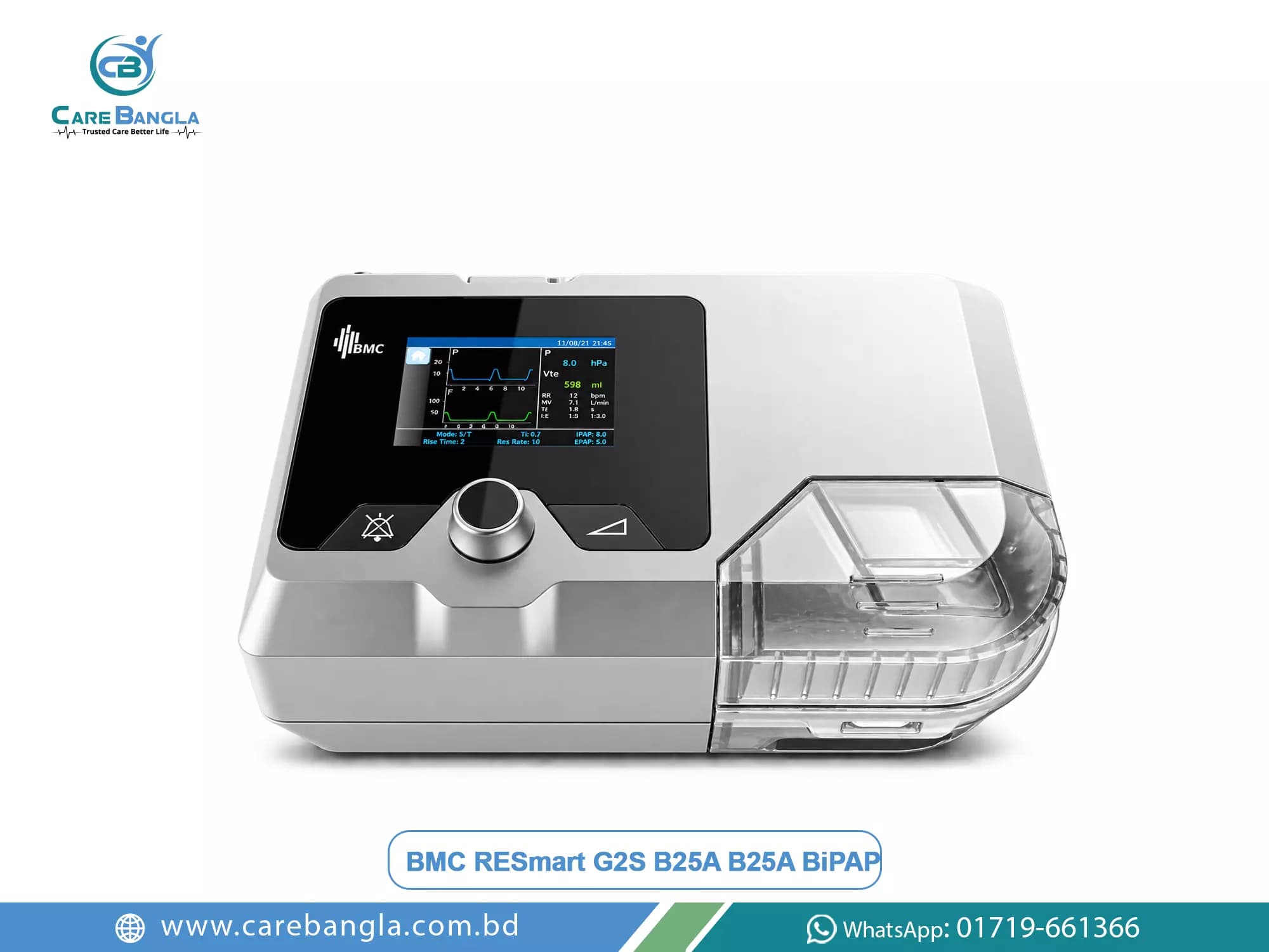 BMC G2S B25VT BiPAP Machine Price in Bangladesh — photo 1