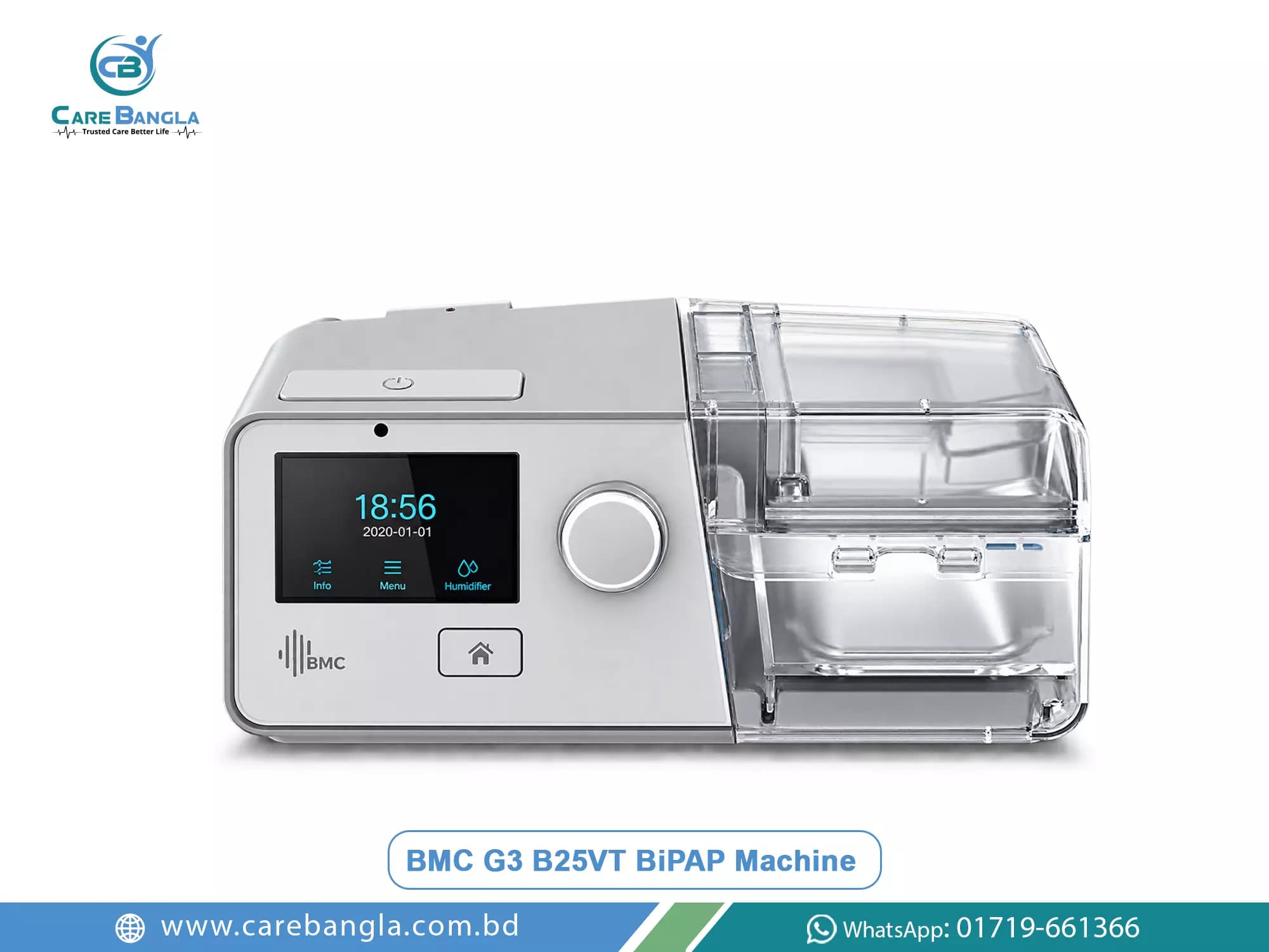 BMC G3 B25VT BiPAP Machine Price in Bangladesh — photo 1