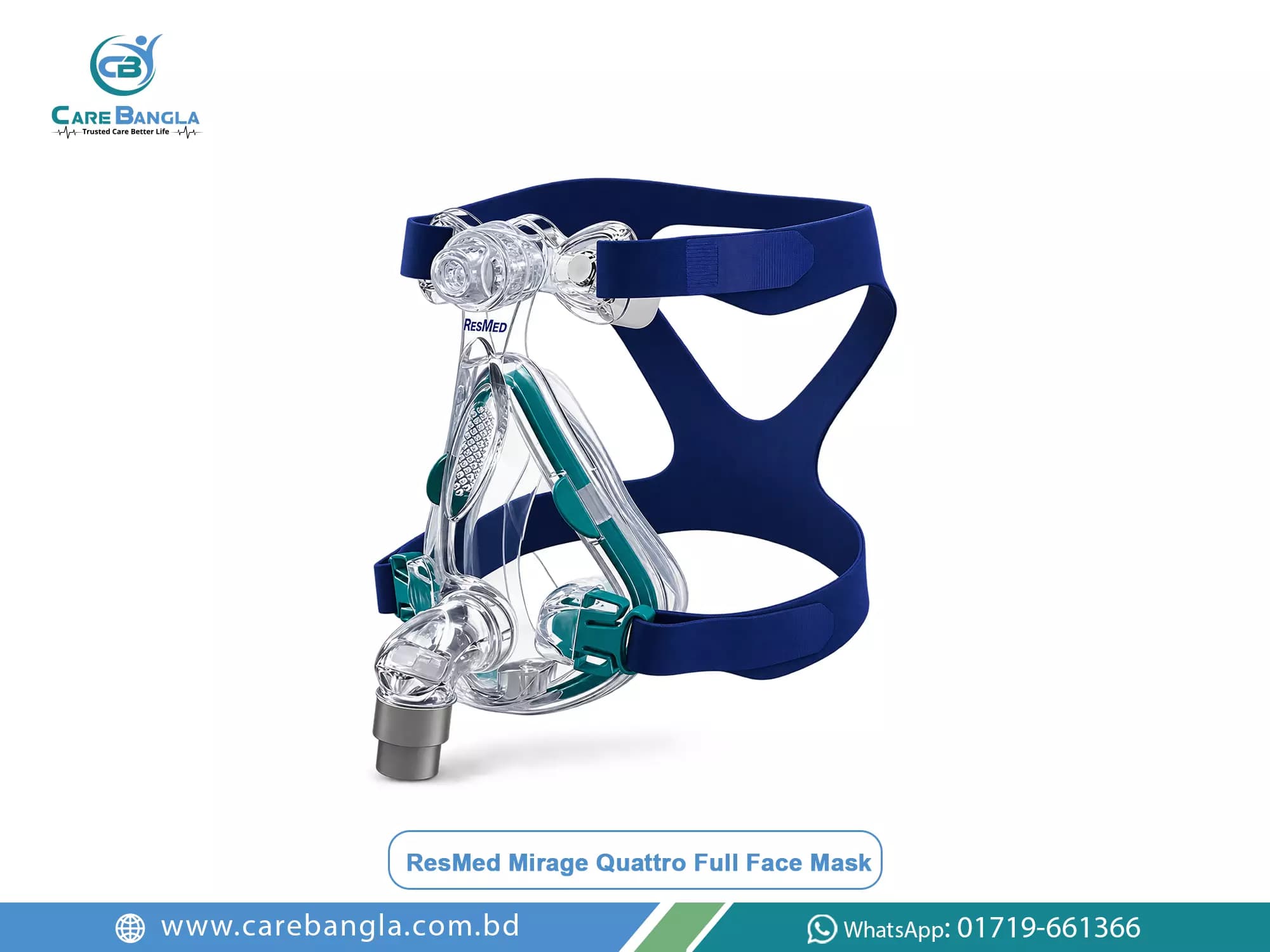 ResMed Mirage Quattro Full Face Mask Price in Bangladesh — photo 1