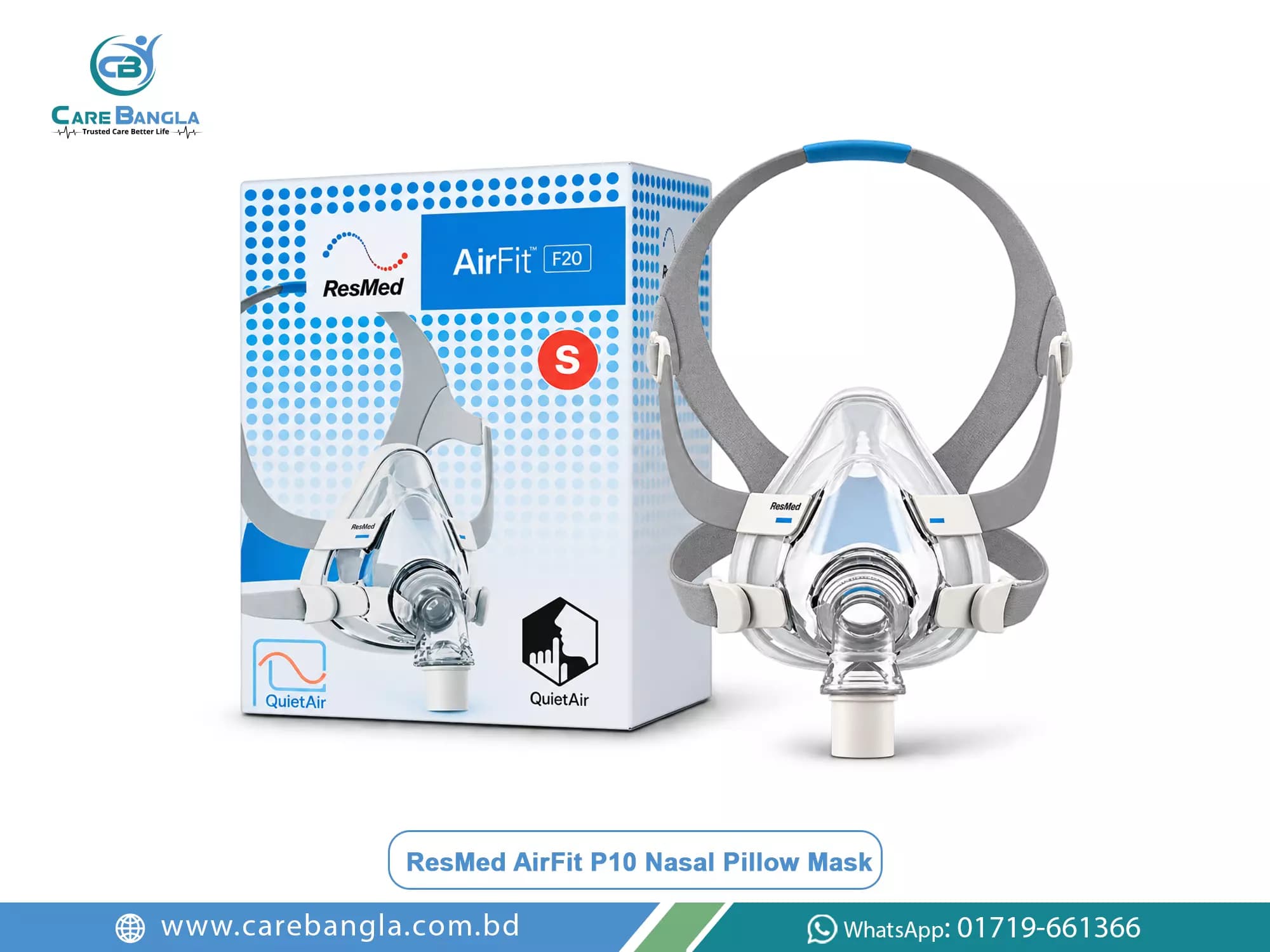 ResMed AirFit F20 Full Face Mask Price in Bangladesh — photo 2
