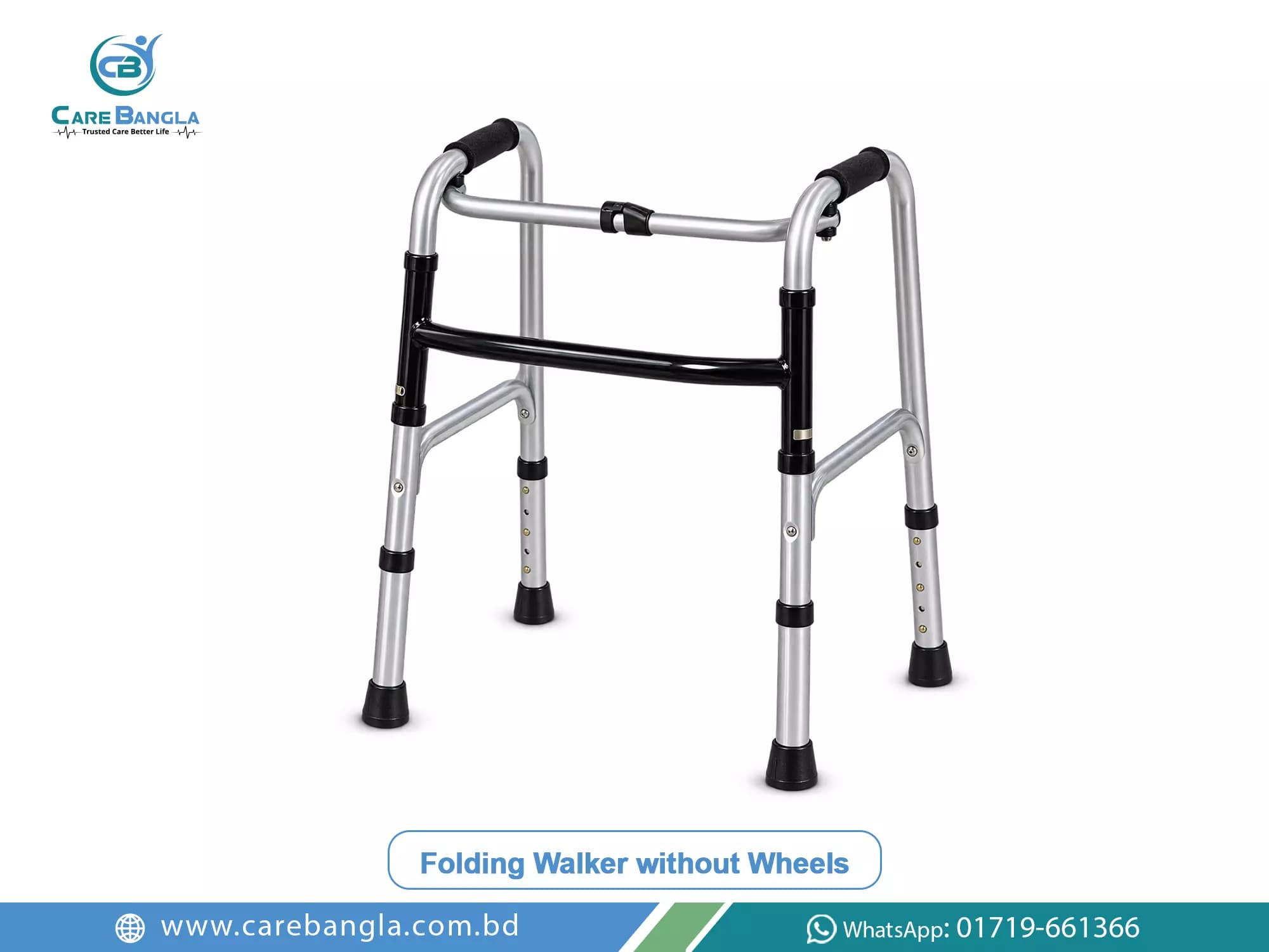 Folding Walker without Wheels Price in Bangladesh — photo 1