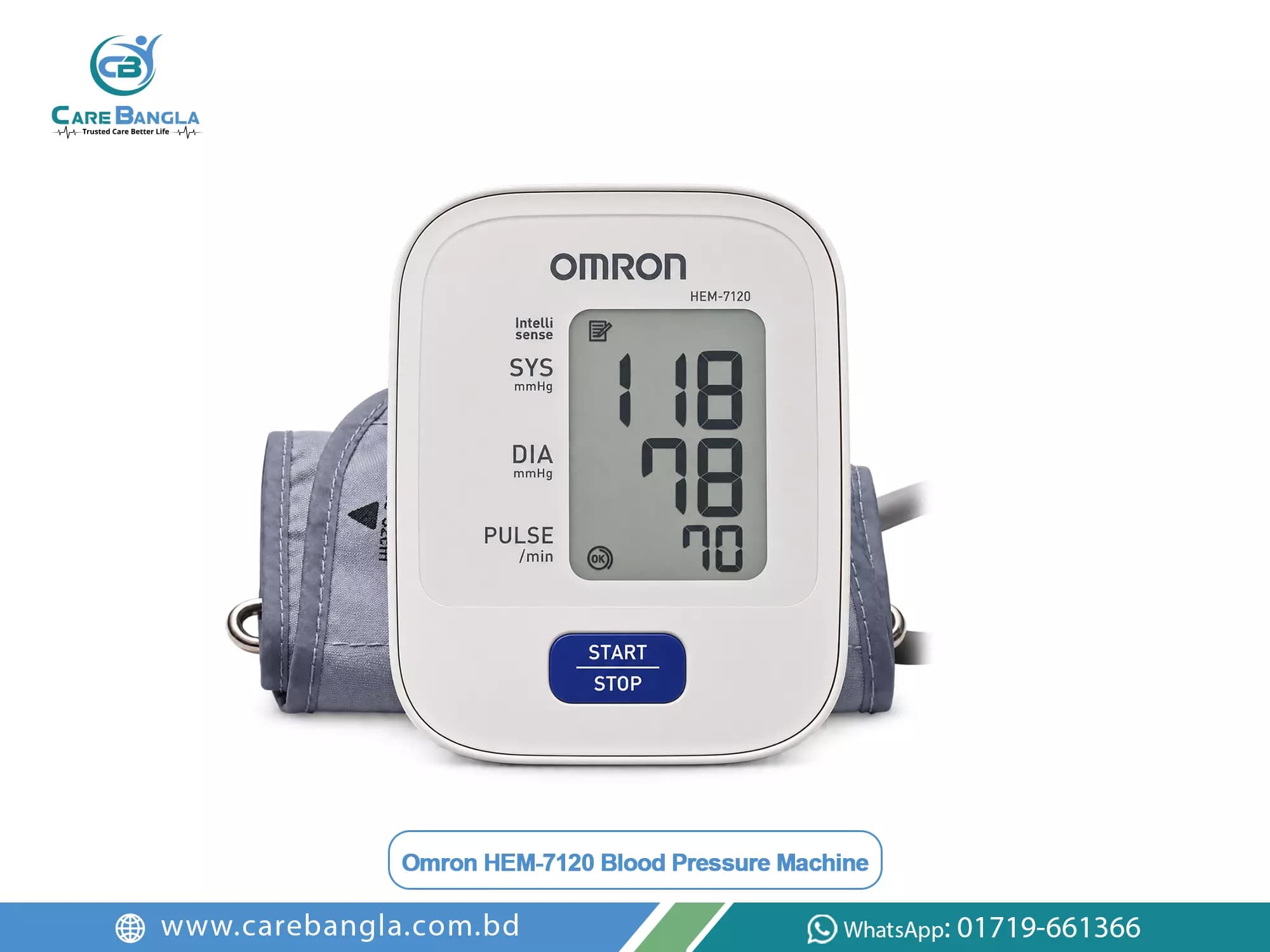 Omron HEM-7120 Blood Pressure Machine Price in Bangladesh — photo 1