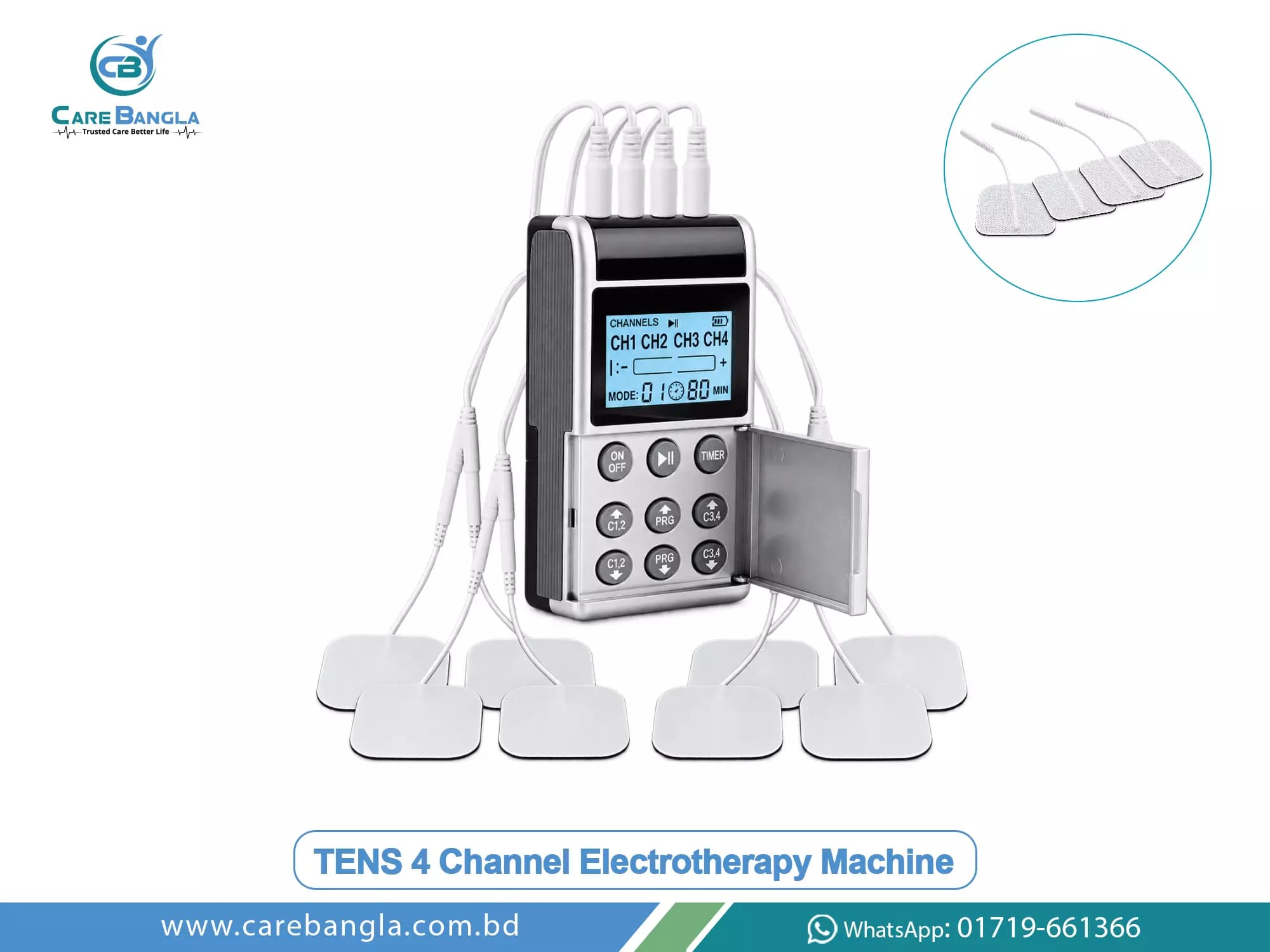 4 Channel Physiotherapy Machine Price in Bangladesh — photo 2