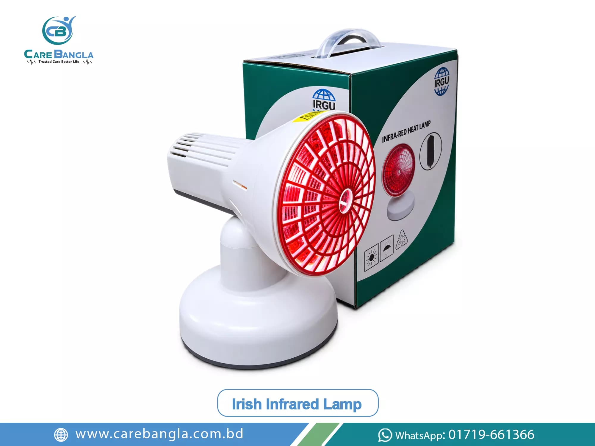 Irish Infrared Lamp Price in Bangladesh Irish Infrared Lamp Price in Bangladesh — Irish brand infrared therapy lamp on adjustable stand