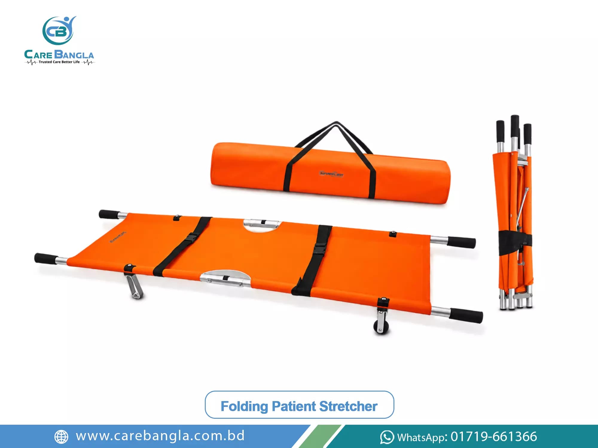 Folding Patient Stretcher Price in Bangladesh — photo 2