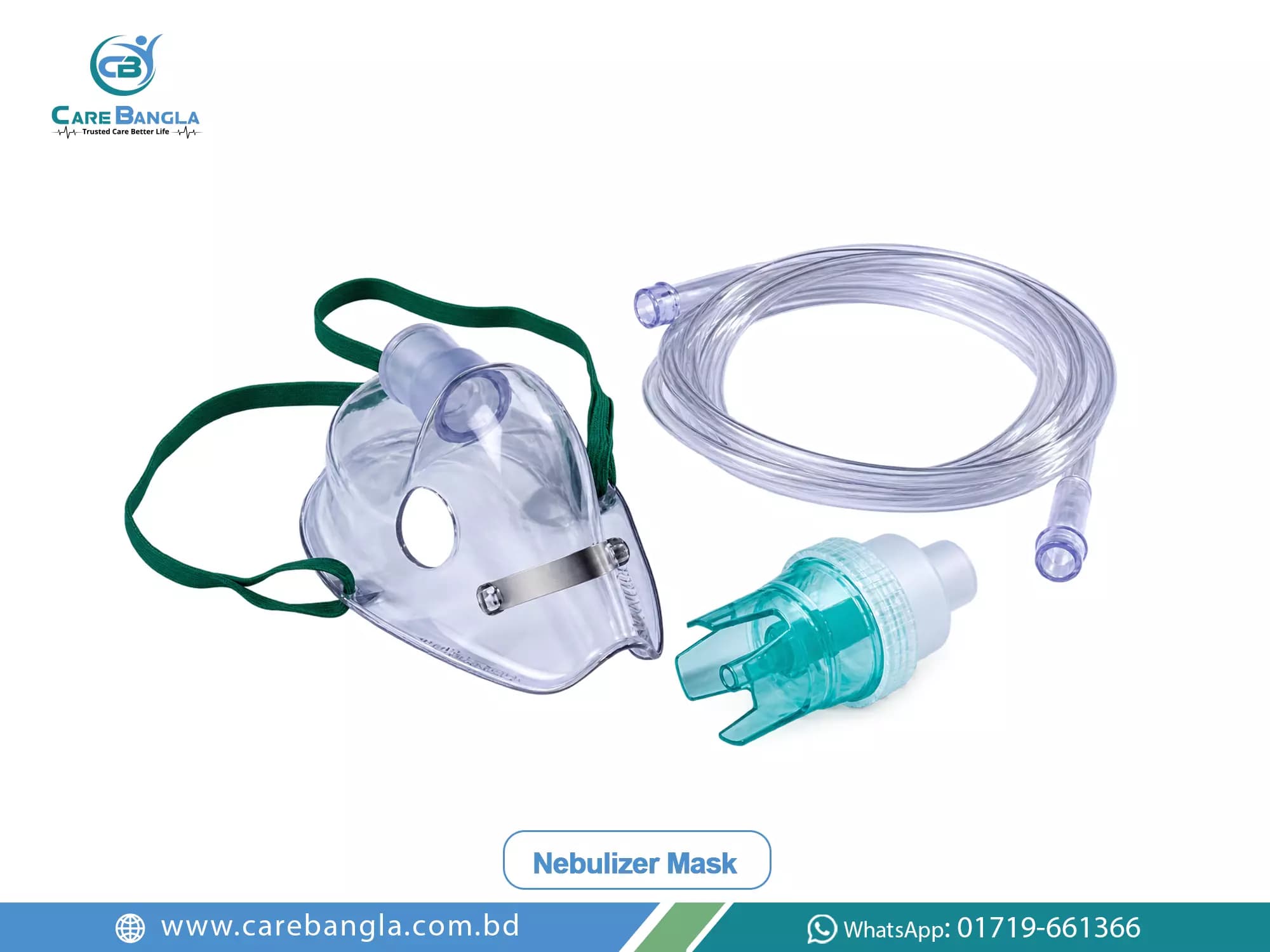 Nebulizer Mask Price in Bangladesh Nebulizer Mask Price in Bangladesh — nebuliser mask set with medication chamber and connecting tubing