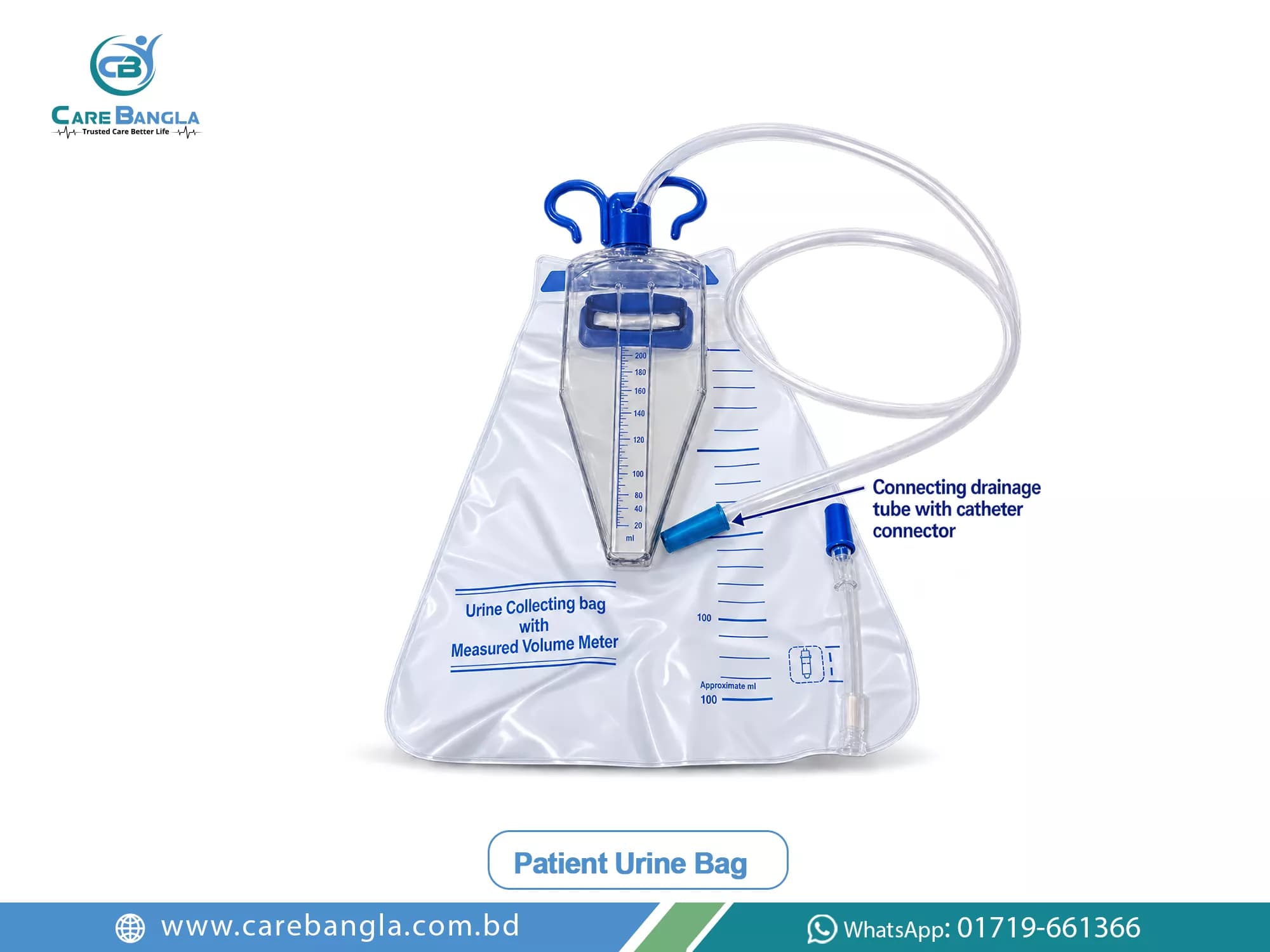 Patient Urine Bag Price in Bangladesh Patient Urine Bag Price in Bangladesh — graduated urine drainage bag with outlet tap and connecting tube