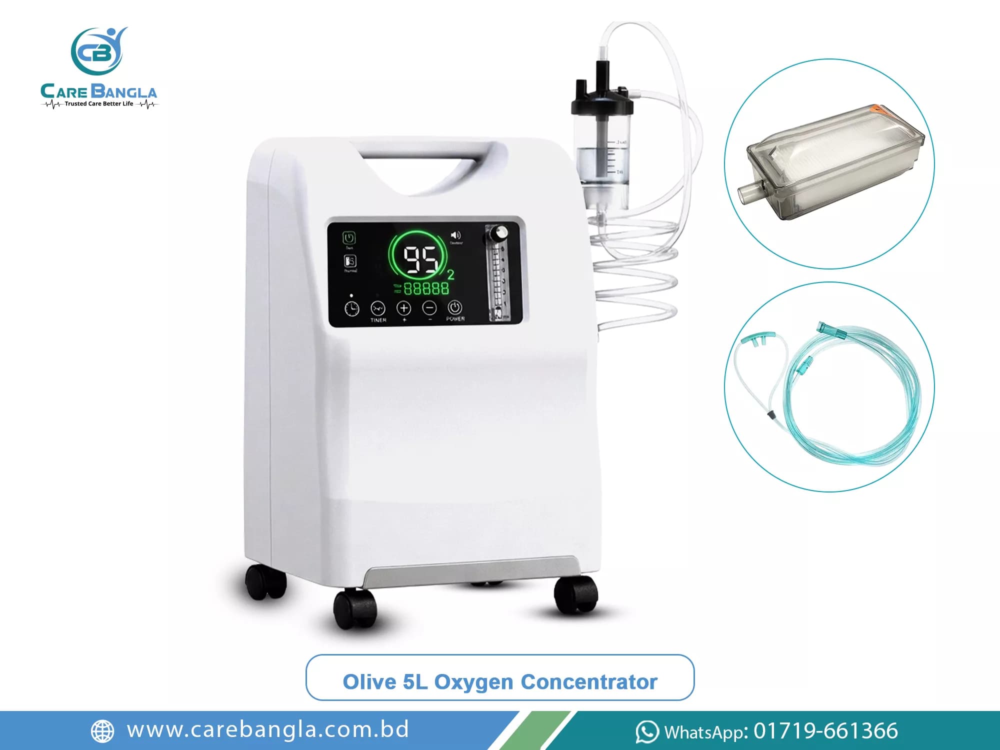 Olive 5L Oxygen Concentrator Price in Bangladesh — photo 2